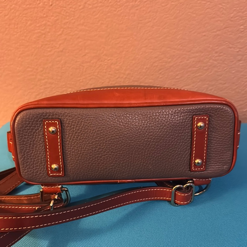 Dooney & Bourke Gray and Brown Backpack - Picture 4 of 4